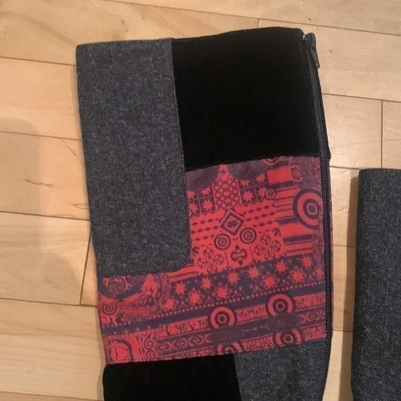 Desigual Textured heeled boots Shanon - Picture 5 of 12